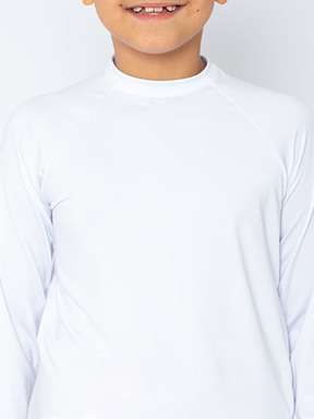 Camiseta Segunda Pele Térmica  Manga Longa Infantil Escolar