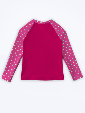 Conjunto Praia Infantil Menina Kit com 3 peças Biquini e Blusa Manga Longa com Proteção UV Feminino 6 ao 14 anos
